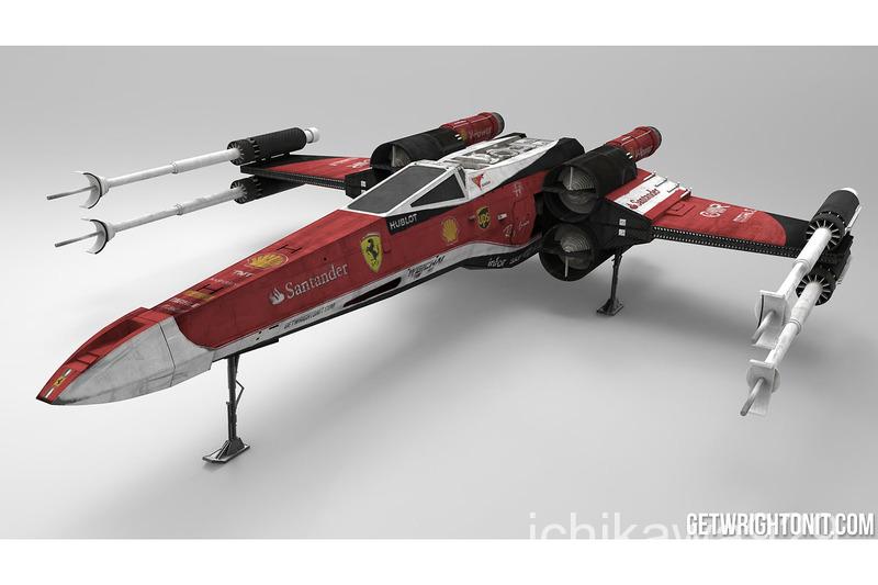 フェラーリ×X-wing